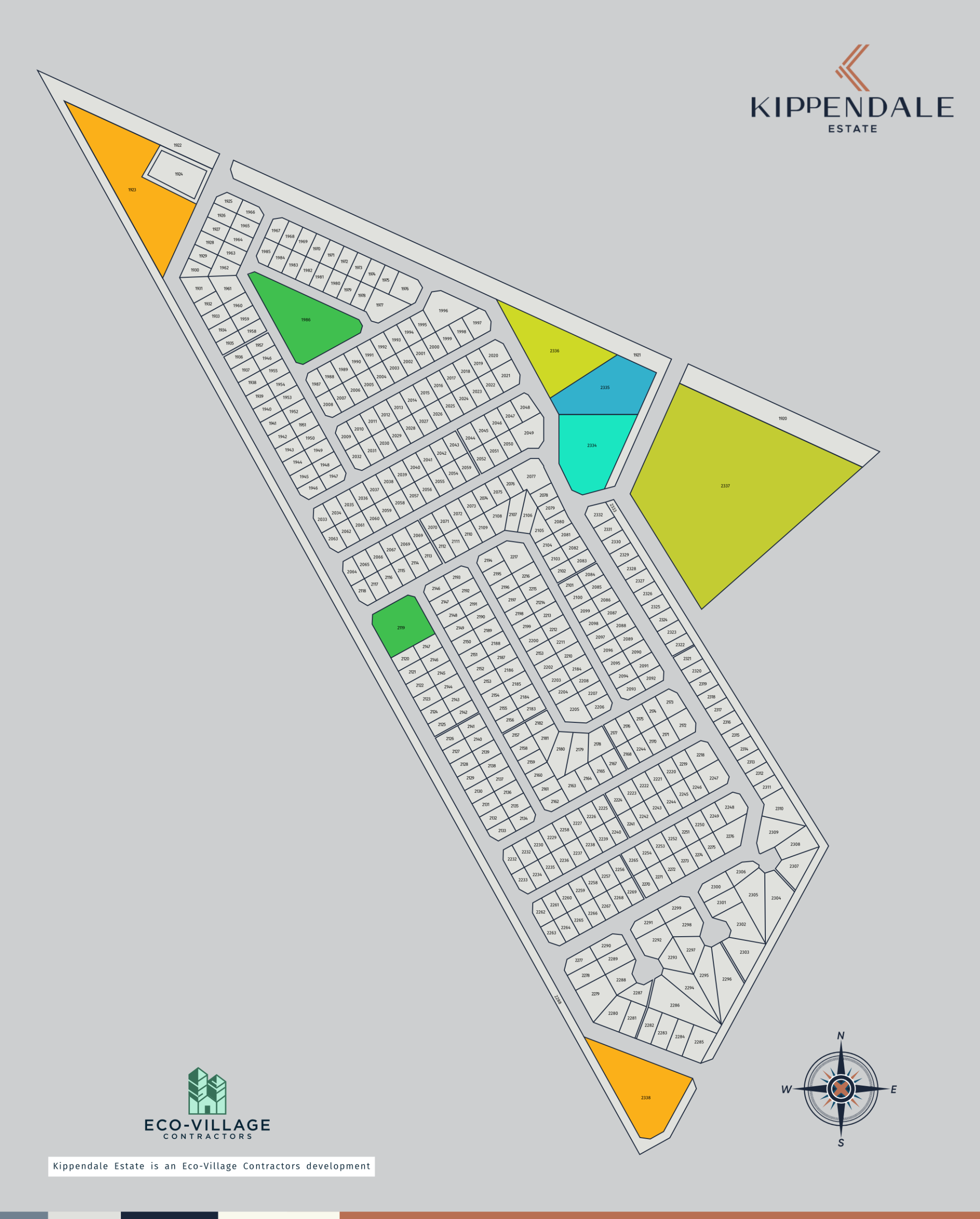 Kippendale Estate - Availability Map